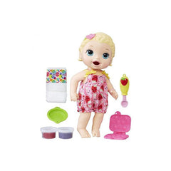 Baby Alive Snackin Lily Blonde Doll