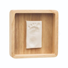 Baby Art Magic Box Nursery Décor Wooden - Foot Print Frame For Ages 0-3 Years