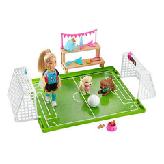 Barbie Chelsea Soccer Playset