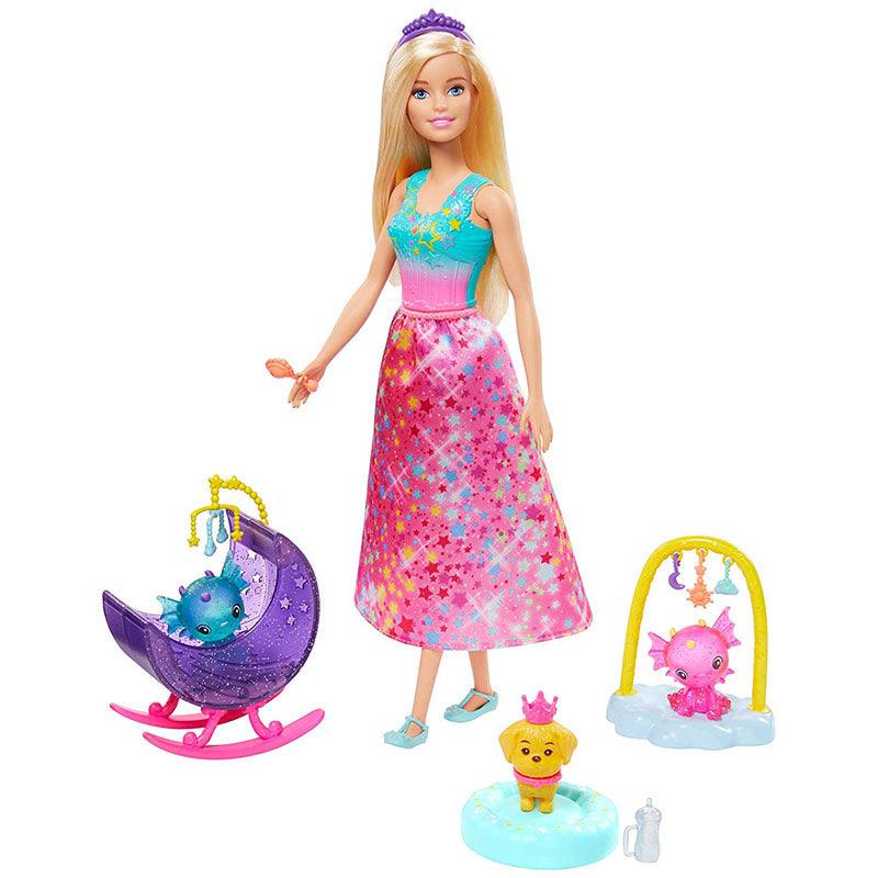 Buy Barbie Dreamtopia Dragon Nursery Playset with Princess Doll and Accessories Online at Best Price in India