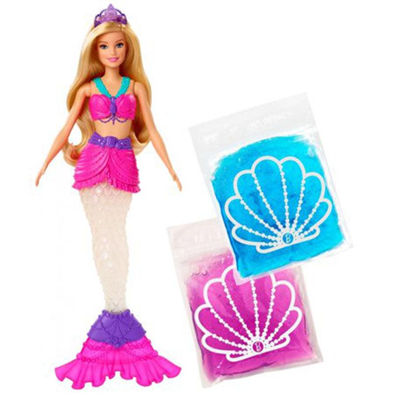 Buy Barbie Dreamtopia Mermaid Doll with 2 Slime Packets Online at