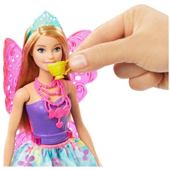 Barbie Dreamtopia Tea Party Playset with Fairy Doll and Accessories