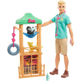 Barbie Ken Careers Playset - Wild Life Vet Doll