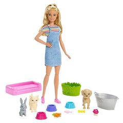Barbie Plan ‘N' Wash Pets Doll and Playset