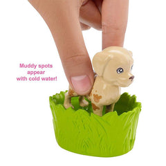 Barbie Plan ‘N' Wash Pets Doll and Playset