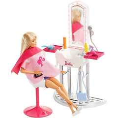 Barbie Salon Doll & Accessories - Blonde