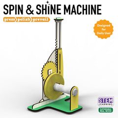 Skillmatics Buildables : Spin And Shine Machine | STEM Learning And Construction Activity Toy