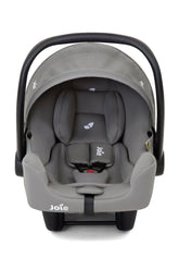 Joie I-Snug Infant Carrier Grey - Suitable Rearward Facing Birth for Ages 0-1 Years