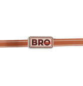 Canvas Design Bro Square Brown Rakhi/Band For Kids Ages 3-12 Years