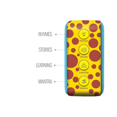 Carvaan Saregama Mini Kids - Pre-Loaded with Stories, Rhymes, Learnings, Mantras with Bluetooth/USB/Aux in-Out, Design & Color May Vary