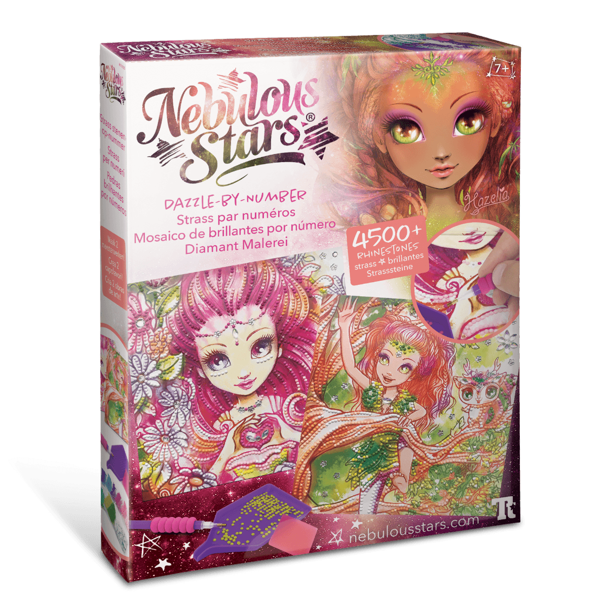 Nebulous Stars Dazzle By Numbers Hazelia & Petulia Art Material