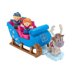 Fisher Price Disney Frozen Little People Kristoff's Sleigh Playset