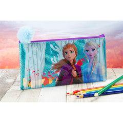 Disney Frozen 2 Confetti Pencil Case With Pom Pom