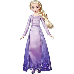 Disney Frozen Arendelle Fashions Elsa Fashion Doll, 2 Outfits, Purple Nightgown and Dress Inspired by Disney's Frozen 2