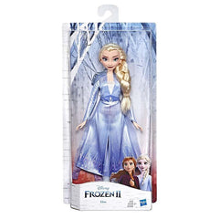Disney Frozen Elsa Fashion Doll With Long Blonde Hair and Blue Outfit Inspired by Frozen 2