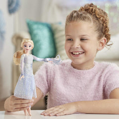 Disney Frozen Magical Discovery Elsa Doll with Lights and Sounds, Toy for Kids Inspired by Disney's Frozen 2 Movie