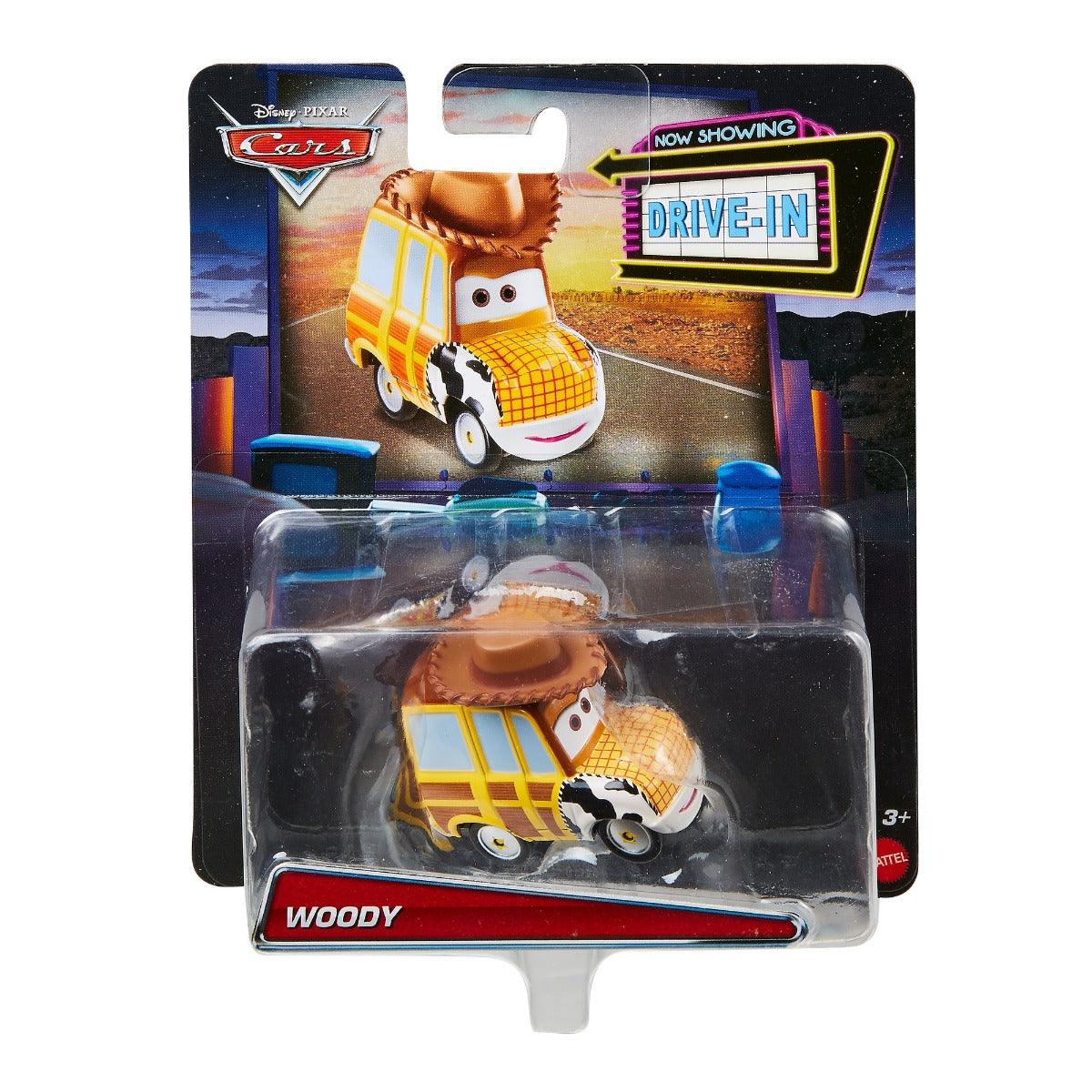 Disney Pixar Cars Drive-In Woody Diecast Car