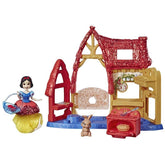Disney Princess Cottage Kitchen and Snow White Doll, Royal Clips Fashion, One-Clip Skirt