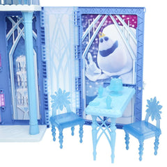 Disney's Frozen 2 Elsa's Fold and Go Ice Palace,Castle Playset with Olaf, Toy for Kids Ages 3 and Up (Dolls Not Included)