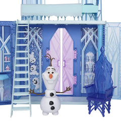 Disney's Frozen 2 Elsa's Fold and Go Ice Palace,Castle Playset with Olaf, Toy for Kids Ages 3 and Up (Dolls Not Included)