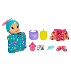Baby Alive Baby Grows Up (Happy) - Happy Hope or Merry Meadow, Growing and Talking Baby Doll, Toy with 1 Surprise Doll and 8 Accessories