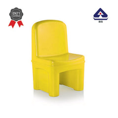Ok Play Genius Group Chair, Medium Chair, Perfect For Home And School, Yellow, 2 to 4 Years