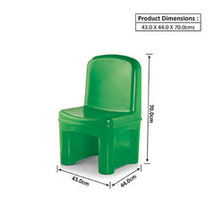 Ok Play Genius Group Chair, Medium Chair, Perfect For Home And School, Green, 2 to 4 Years