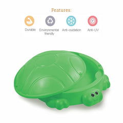 Ok Play Sand Pit Junior, Bath Tub, Swimming Pool Tub,Plastic, Green, 2 To 4 Years