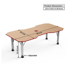 Ok Play Castle Table, Activity Table, Castle Chair, Perfect For Home, Creches And School, 2 to 4 Years