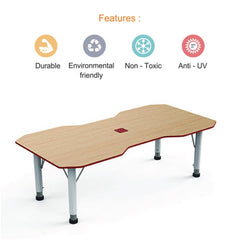 Ok Play Castle Table, Activity Table, Castle Chair, Perfect For Home, Creches And School, 2 to 4 Years