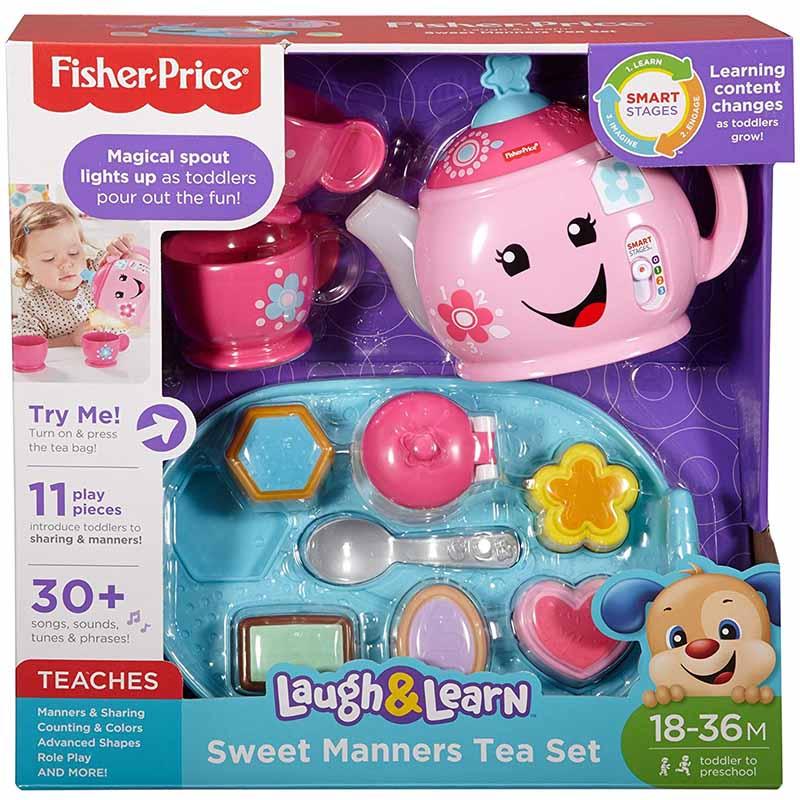 Buy Fisher Price Sweet Manners Tea Set Multi Color Online at Best