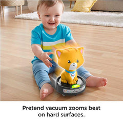 Fisher Price Laugh & Learn Crawl-After Cat On A Vac 
