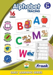 Frank Alphabet Capital Tracing – 16 Double-Sided Cards for Ages 3 & Above