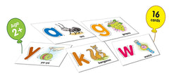 Frank Alphabet Small Tracing – 16 Double-Sided Cards for Ages 3 & Above