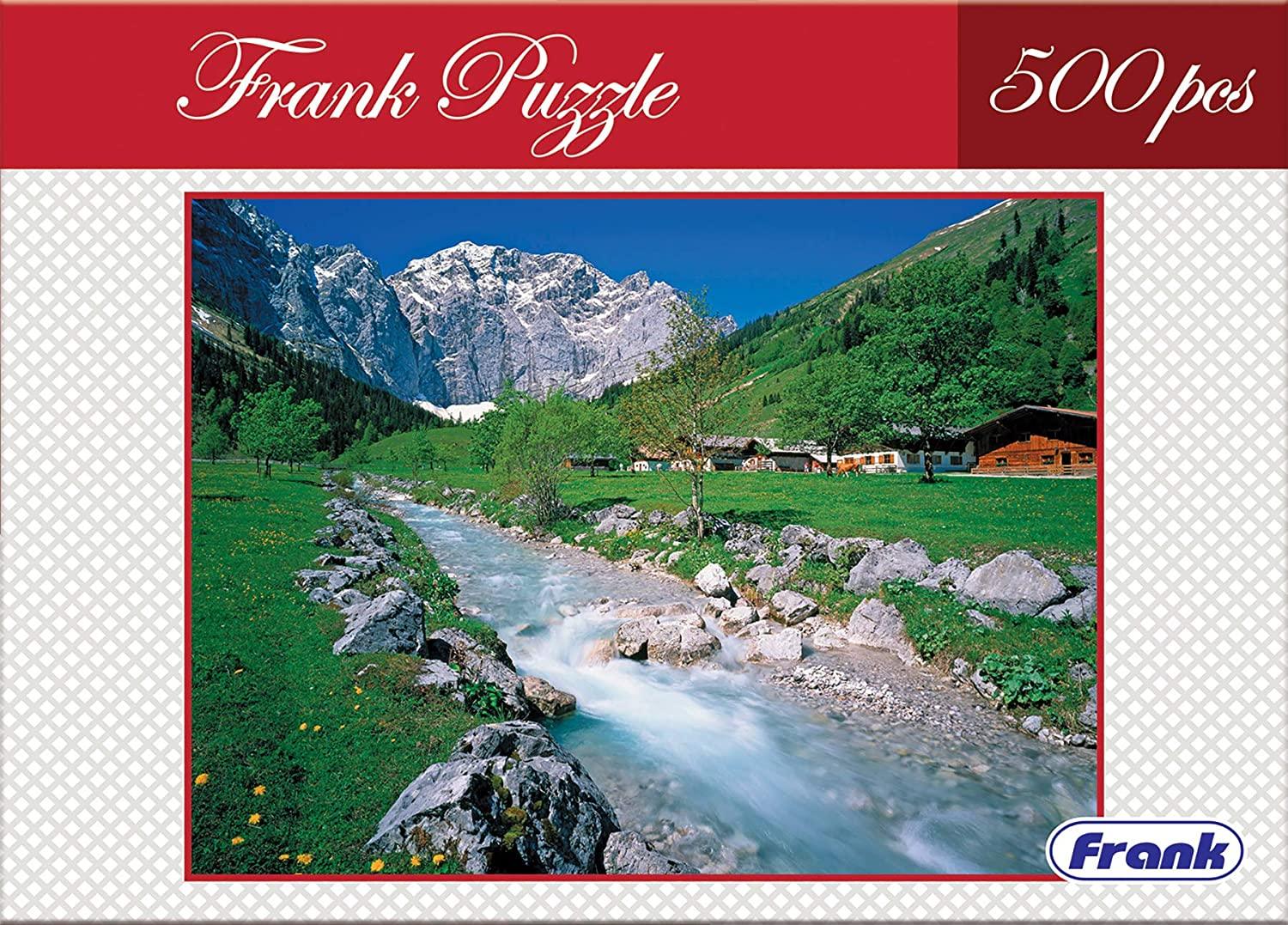 Frank Alpine Pasture 500 Pieces Jigsaw Puzzle for 10 Year Old Kids and Above