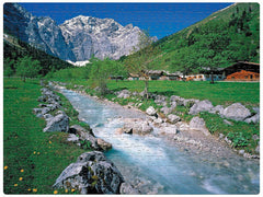 Frank Alpine Pasture 500 Pieces Jigsaw Puzzle for 10 Year Old Kids and Above