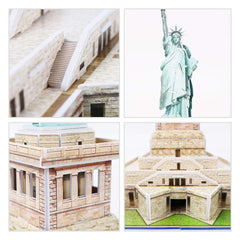 Frank Cubic Fun - Statue of Liberty(USA) 3D Puzzle