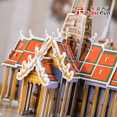 Frank Cubic Fun - Wat Phra Kaew (Tailand) 3D Puzzle