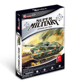 Frank Cubic Fun Leopard 2A5 Super Military Tank 3D Puzzle