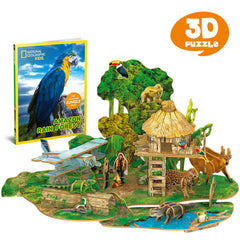 Frank Cubic Fun National Geographic -Amazon Rain Forest 3D Puzzle