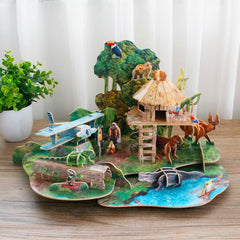 Frank Cubic Fun National Geographic -Amazon Rain Forest 3D Puzzle