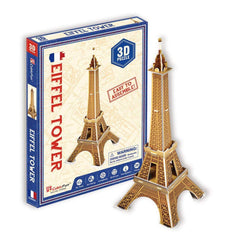 Frank Cubic Fun Small Eiffel Tower 3D Puzzle