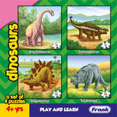 Frank Dinosaurs Puzzle For 4 Year Old Kids And Above