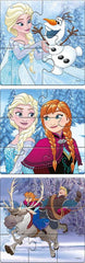 Frank Disney Frozen First Puzzles - A Set of 3 Jigsaw Puzzles for 3 Year Old Kids and Above