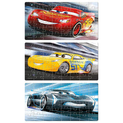 Frank Disney Pixar Cars 3 Puzzles in 1 (48 Pc)