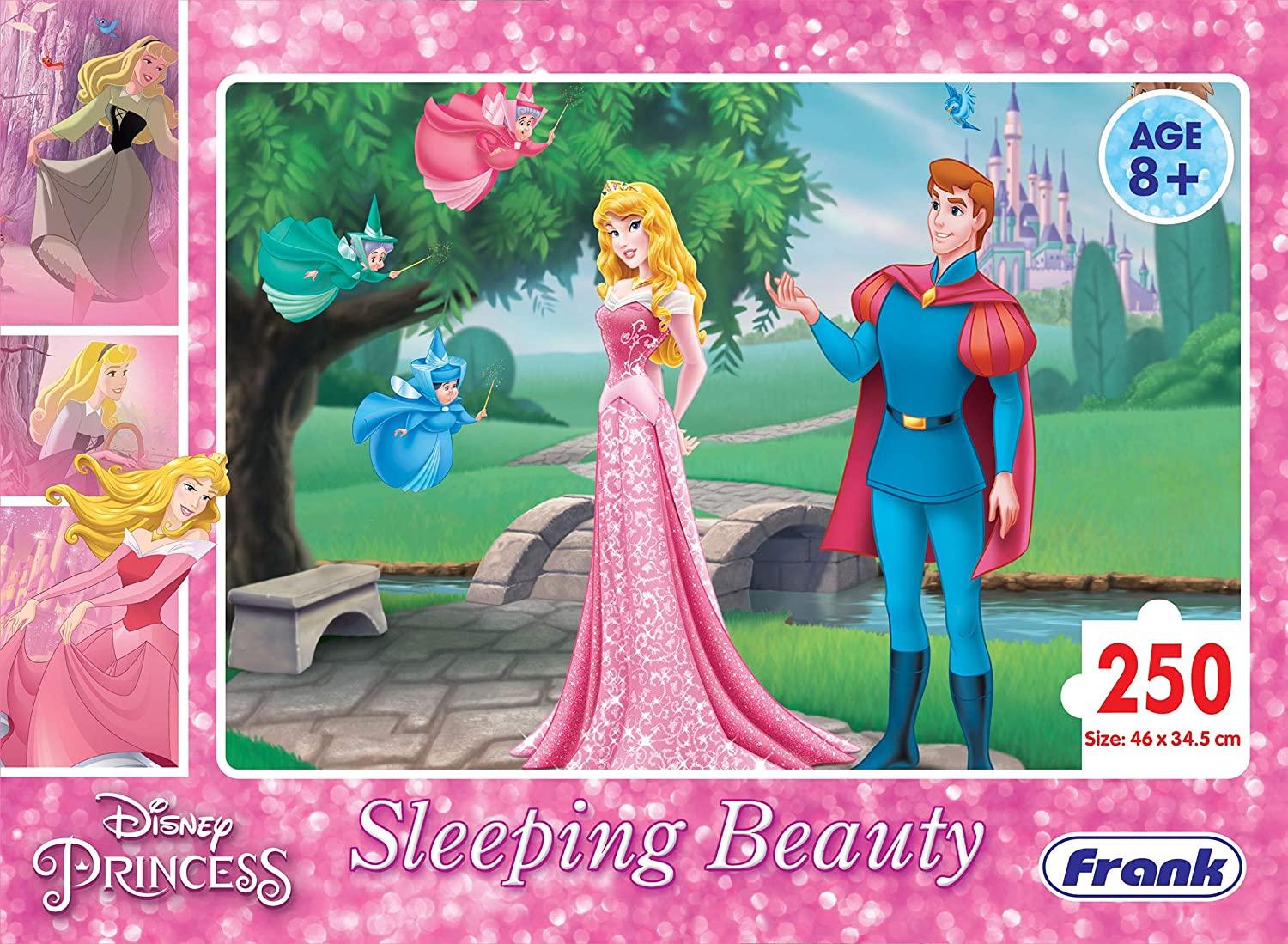 Frank Disney Princess Sleeping Beauty 250 Pieces Jigsaw Puzzle for 8 Year Old Kids and Above