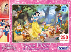 Frank Disney Princess Snow White and The Seven Dwarfs 250 Pieces Jigsaw Puzzle for 8 Year Old Kids and Above