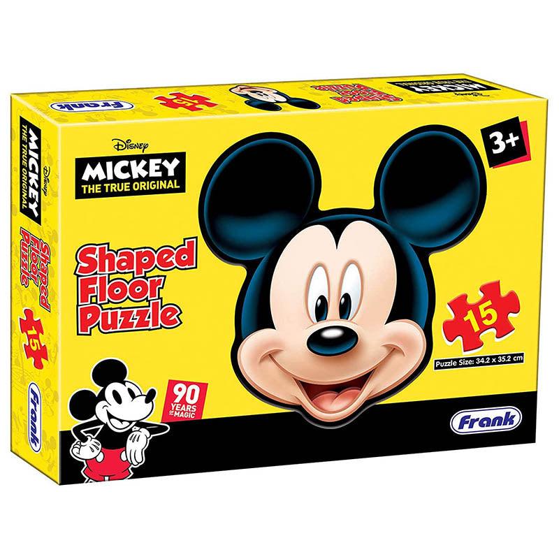 Frank Disney's Mickey Shaped Floor Puzzle (15pcs)