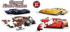 Frank Disney Shaped First Puzzles Cars 3 Jigsaw Puzzles- 3,6,9,12 Pcs