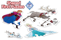 Frank Disney Shaped First Puzzles Frozen Jigsaw Puzzles- 3,6,9,12 pcs